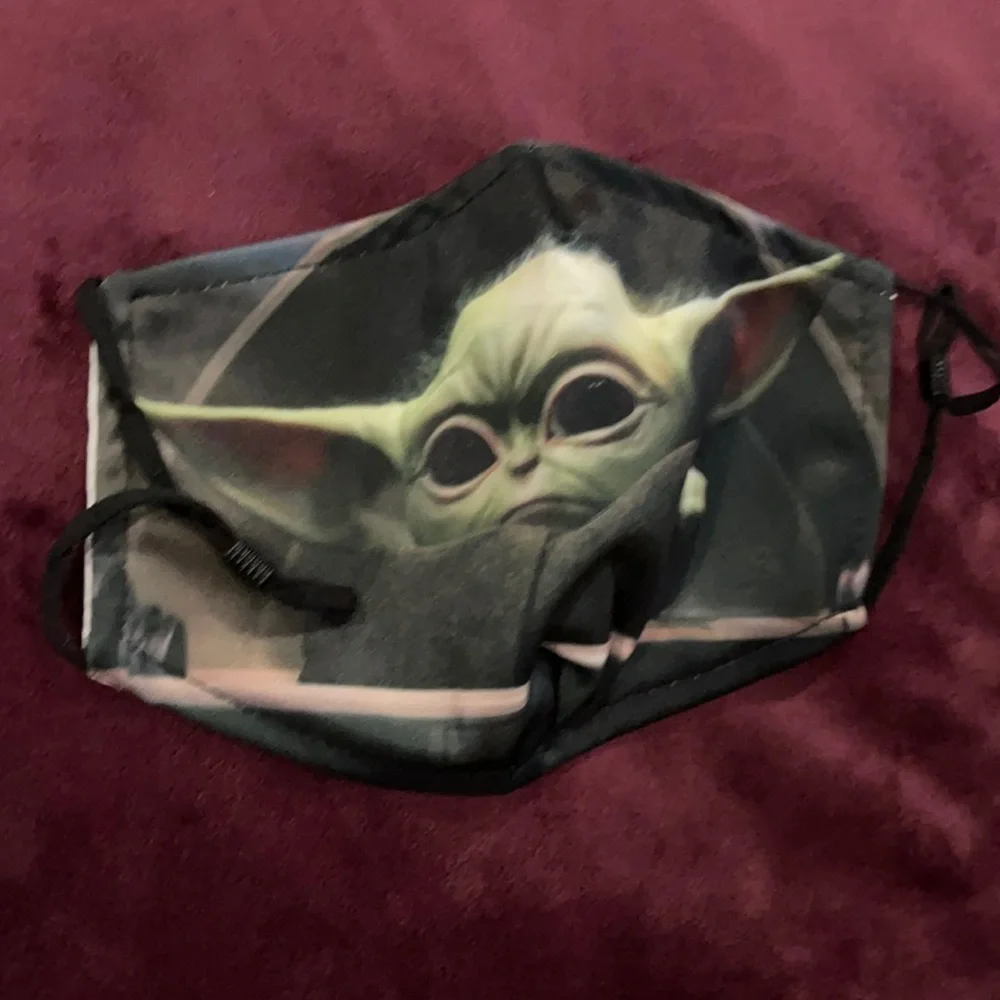 New Yoda face mask